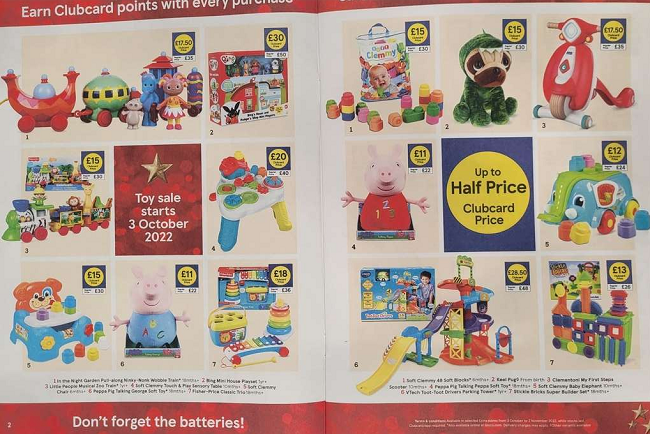Tesco 3 for 2 clearance toys 2018 dates