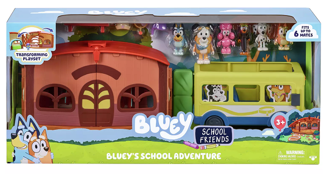 Bluey's School Adventure Playset