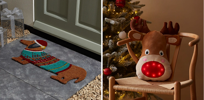Christmas Home Accessories from Dunelm