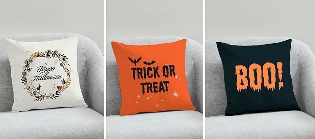 Halloween Cushions from Dunelm