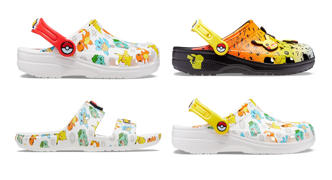 Pokémon Crocs