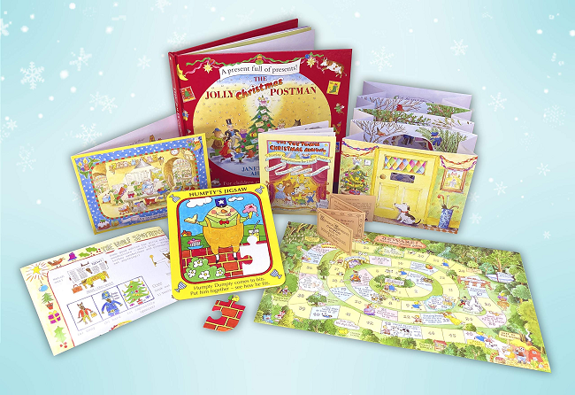 The Jolly Christmas Postman Book