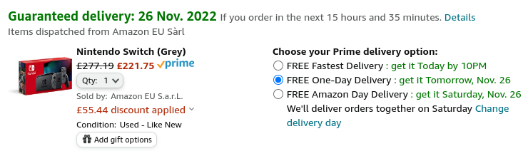 Save an EXTRA 20% Off Amazon Warehouse Items @ Amazon
