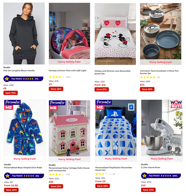 Screenshot of Early Black Friday Deals at Studio