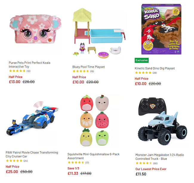 Toys in argos sale top