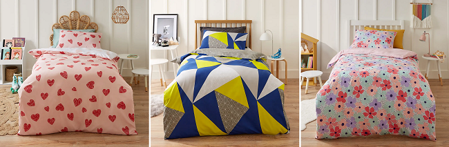 Special Buy Single Duvet Cover Sets £5 Each at Dunelm