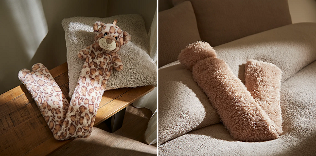 Long Hot Water Bottles From Dunelm