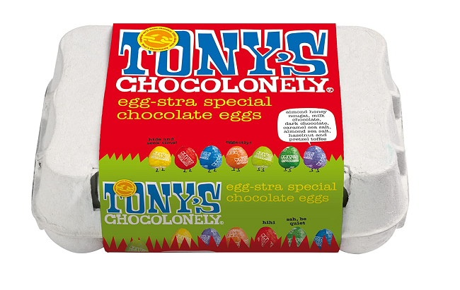 Tony's Chocolonely Easter Eggs Assortment Box