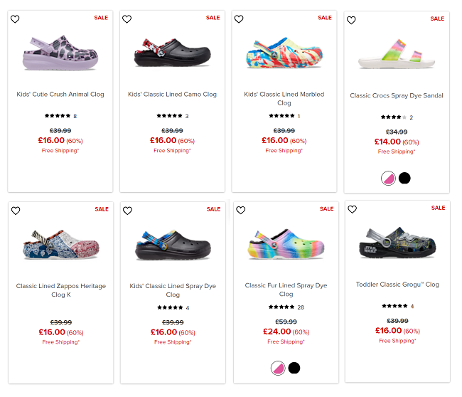 Strawberry crocs zappos deals