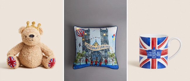 Coronation homeware and gifts from Marks & Spencer