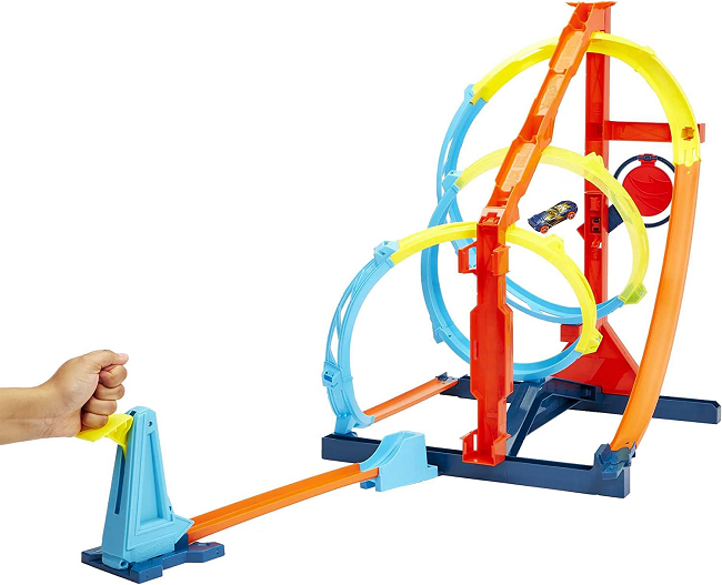 Hot Wheels Track Builder Corkscrew Twist Kit Playset