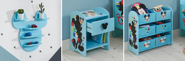 Mickey Kids Bedroom Ranges at Dunelm