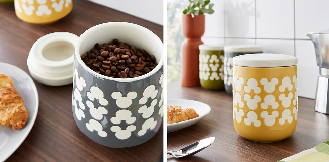 Mickey Mouse Wax Resist Canisters from Dunelm