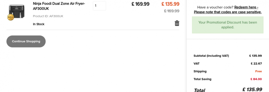 Daewoo 8L Dual Air Fryer Price Drop @ Amazon