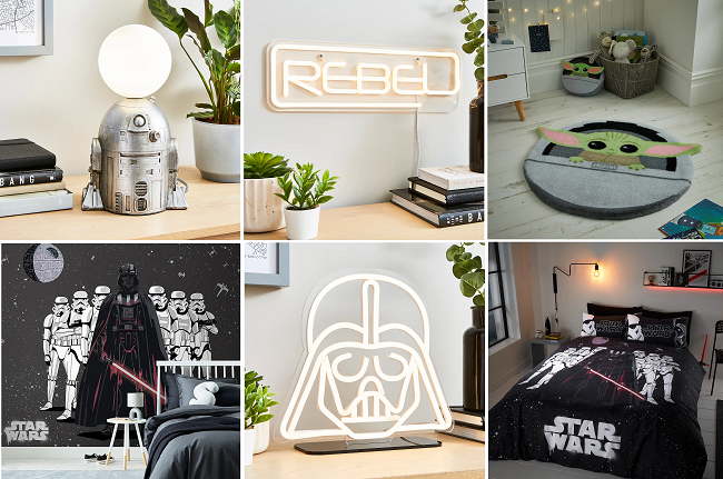 Star Wars homeware range from Dunelm