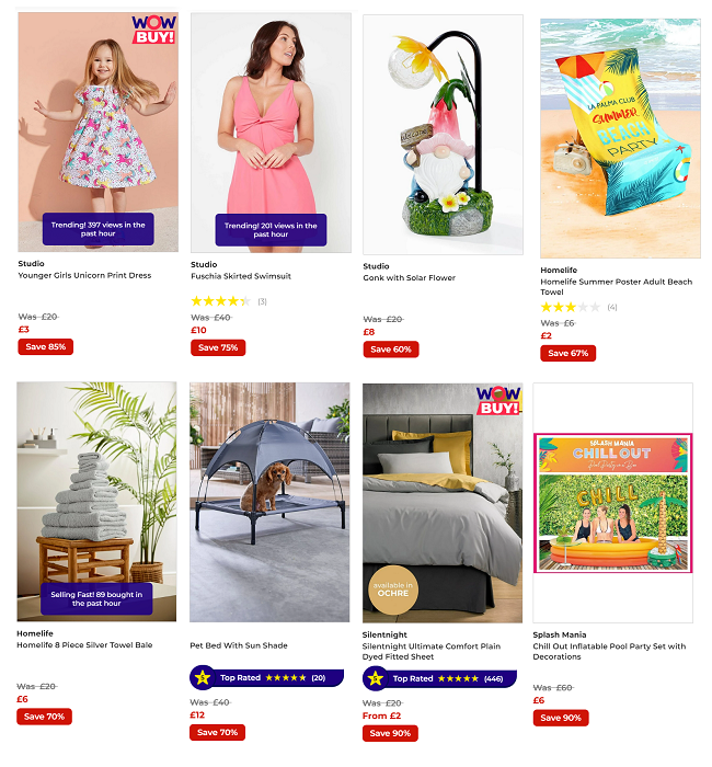 Screenshot of End Of Season Sale at Studio