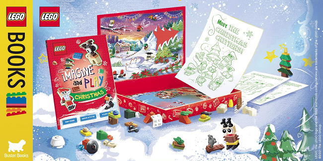 LEGO Imagine & Play Christmas Books & Bricks Set