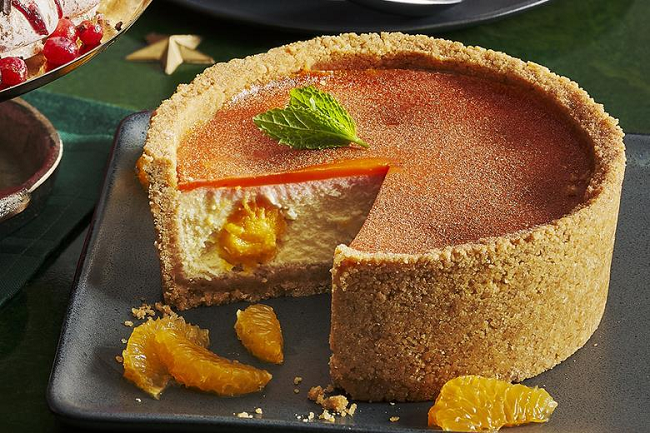 Winter Orange Cheesecake from Tesco