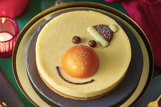 Smash Nose Snowman Cheesecake from Tesco