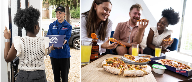 Aldi launches new pizza delivery service