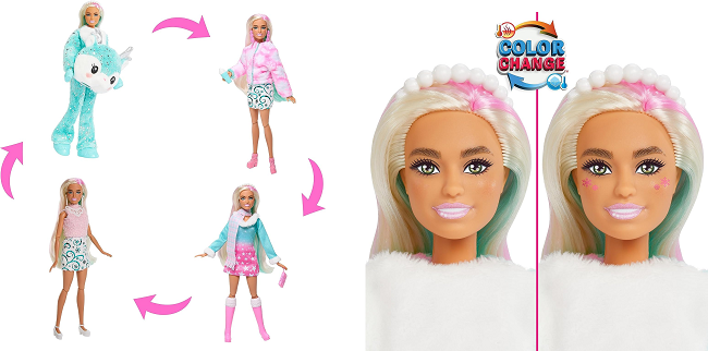 Barbie advent calendar with doll deals