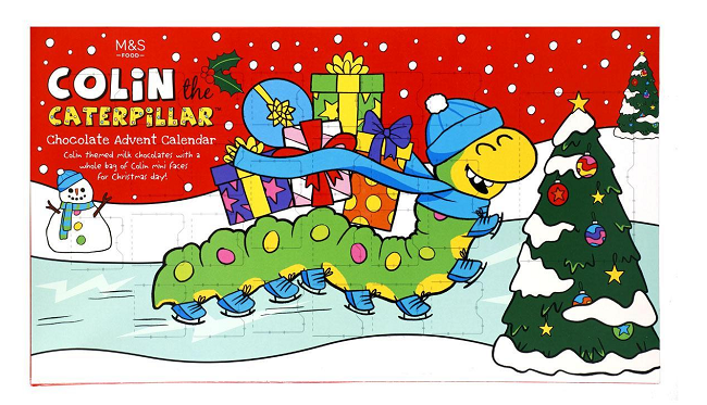 Colin the Caterpillar Advent Calendar