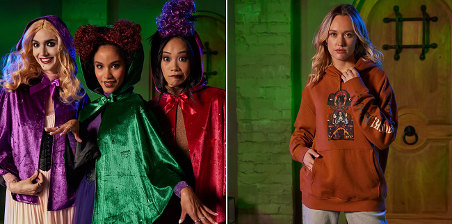 Hocus Pocus Halloween Range at shopDisney