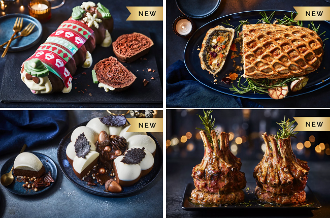 M&S Christmas Food To Order selection