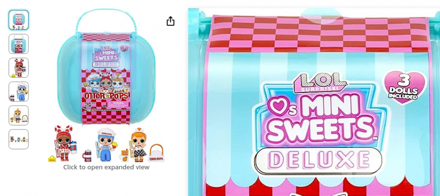 L.O.L. Surprise Loves Mini Sweets Deluxe Series 3 £14.99 @ Amazon