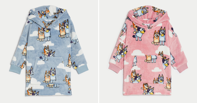 Bluey Oversized Hoodies from Marks and Spencer