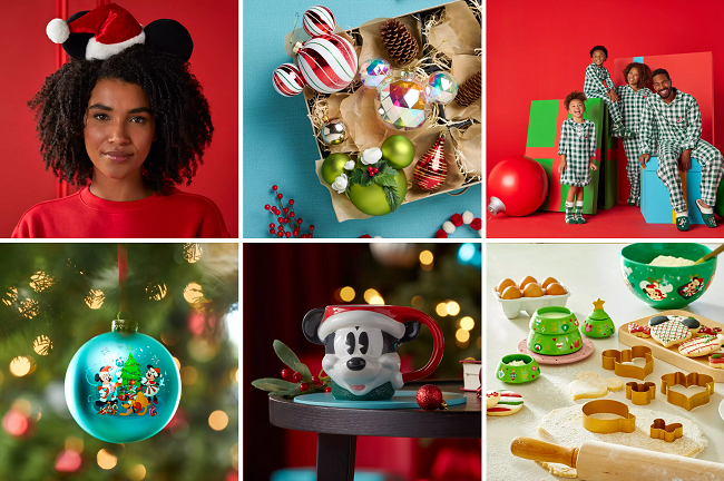 Disney Christmas Shop items from shopDisney