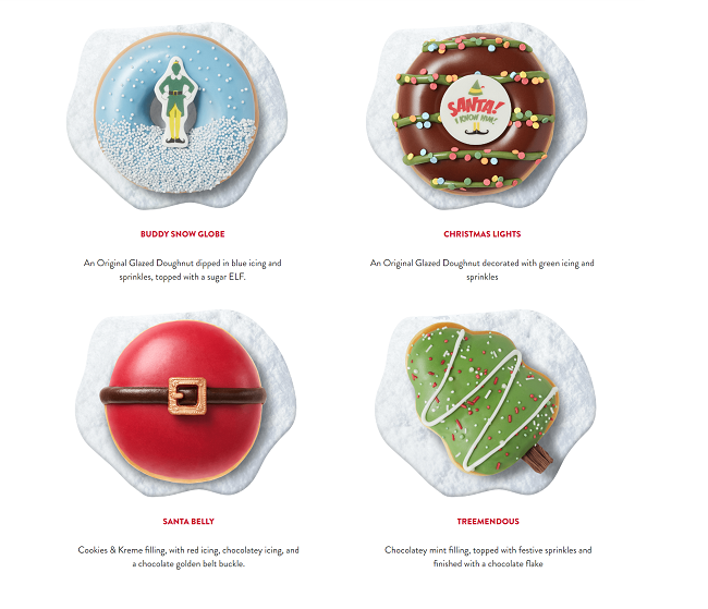 Krispy Kreme Elf Doughnuts