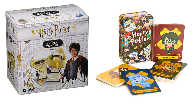 Harry Potter Trivial Pursuit Bitesize and Harry Potter Who is It Guessing Game
