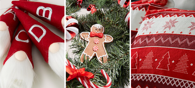Christmas Shop items from Matalan