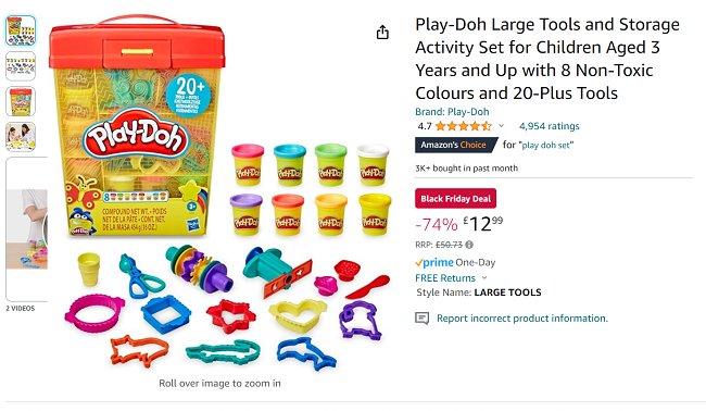 Black friday play online doh deals