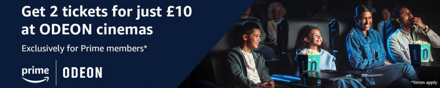 Amazon Prime members can now take advantage of reduced ODEON cinema tickets!