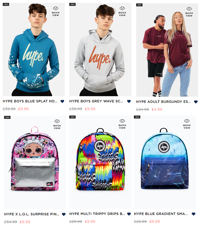 Screenshot of Up To 70% Off Icebreaker Sale at Hype