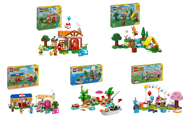 NEW LEGO Animal Crossing Sets are on sale now!
