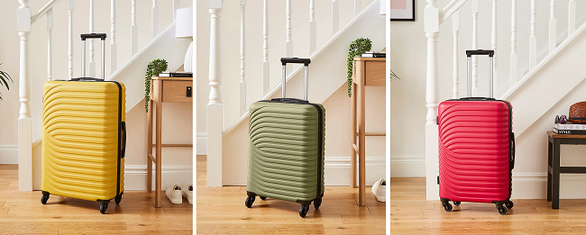 Elements Hard Shell Suitcases from Dunelm