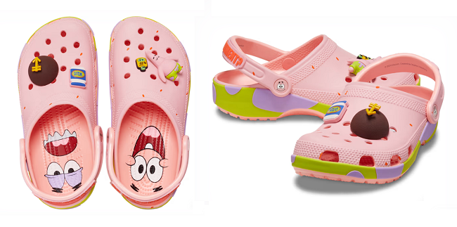 Patrick SpongeBob Crocs