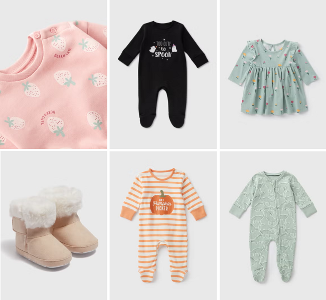 £5 & Under Baby Event items from Matalan