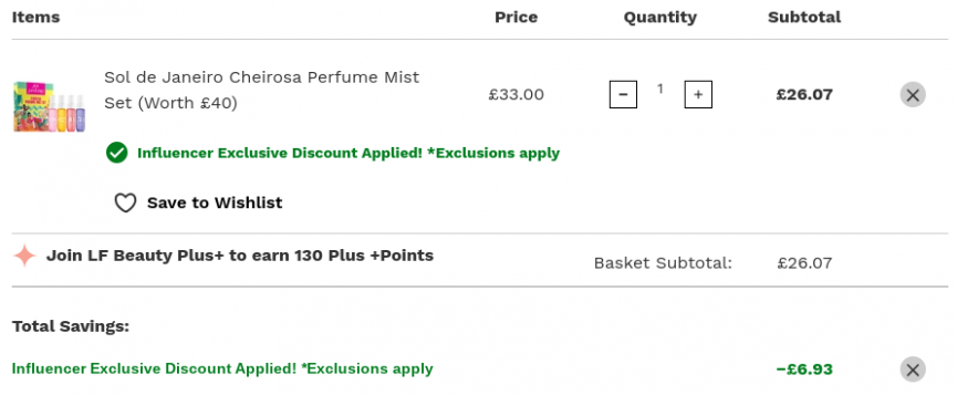 Sol de Janeiro Cheirosa Perfume Mist Set £26.07 delivered @ Look Fantastic