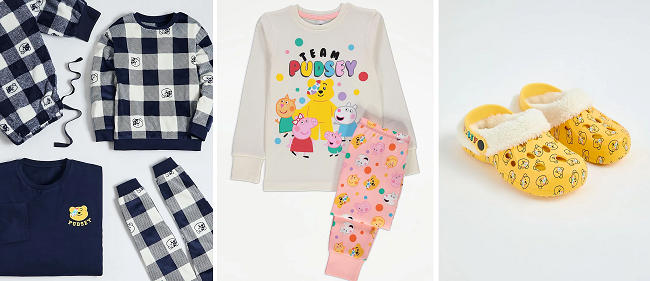 Children In Need clothing from Asda