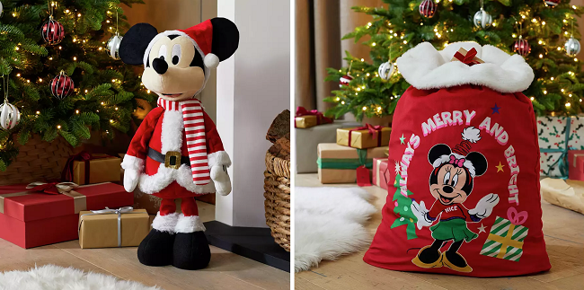 Disney Christmas decorations from Argos