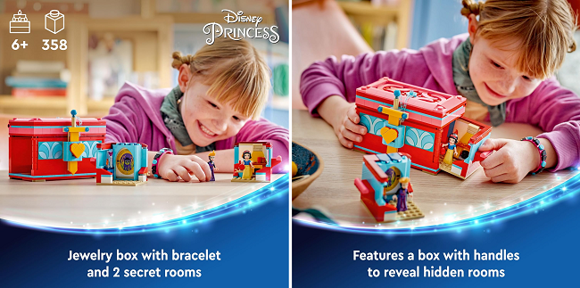 LEGO Disney Snow White’s Jewellery Box