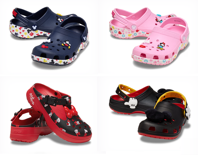Disney clogs from Crocs 
