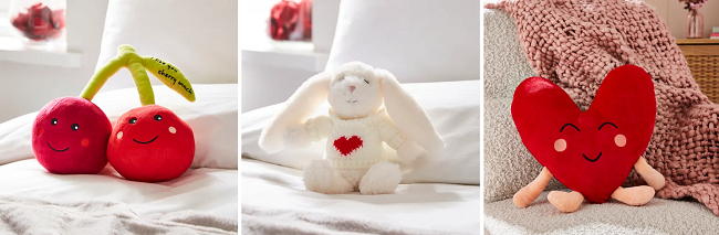 Valentine's Plush Toys from Dunelm