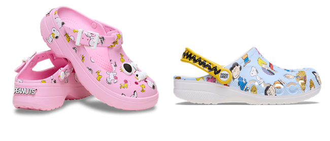Crocs x Peanuts clogs