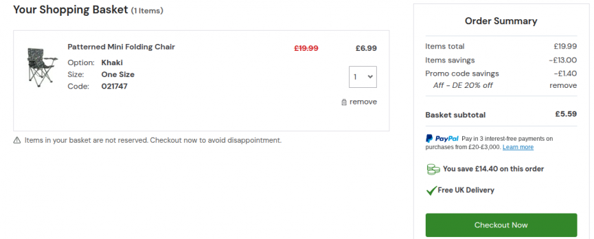 Up To 70% Off Summer Sale + Extra 20% Off With Code + Free Delivery @ Mountain Warehouse