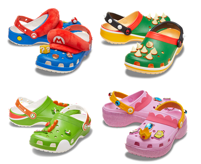 Crocs x Super Mario Collection
